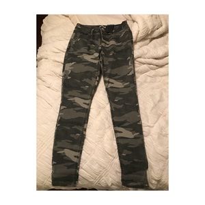 camo jeans NEW WITH TAGS